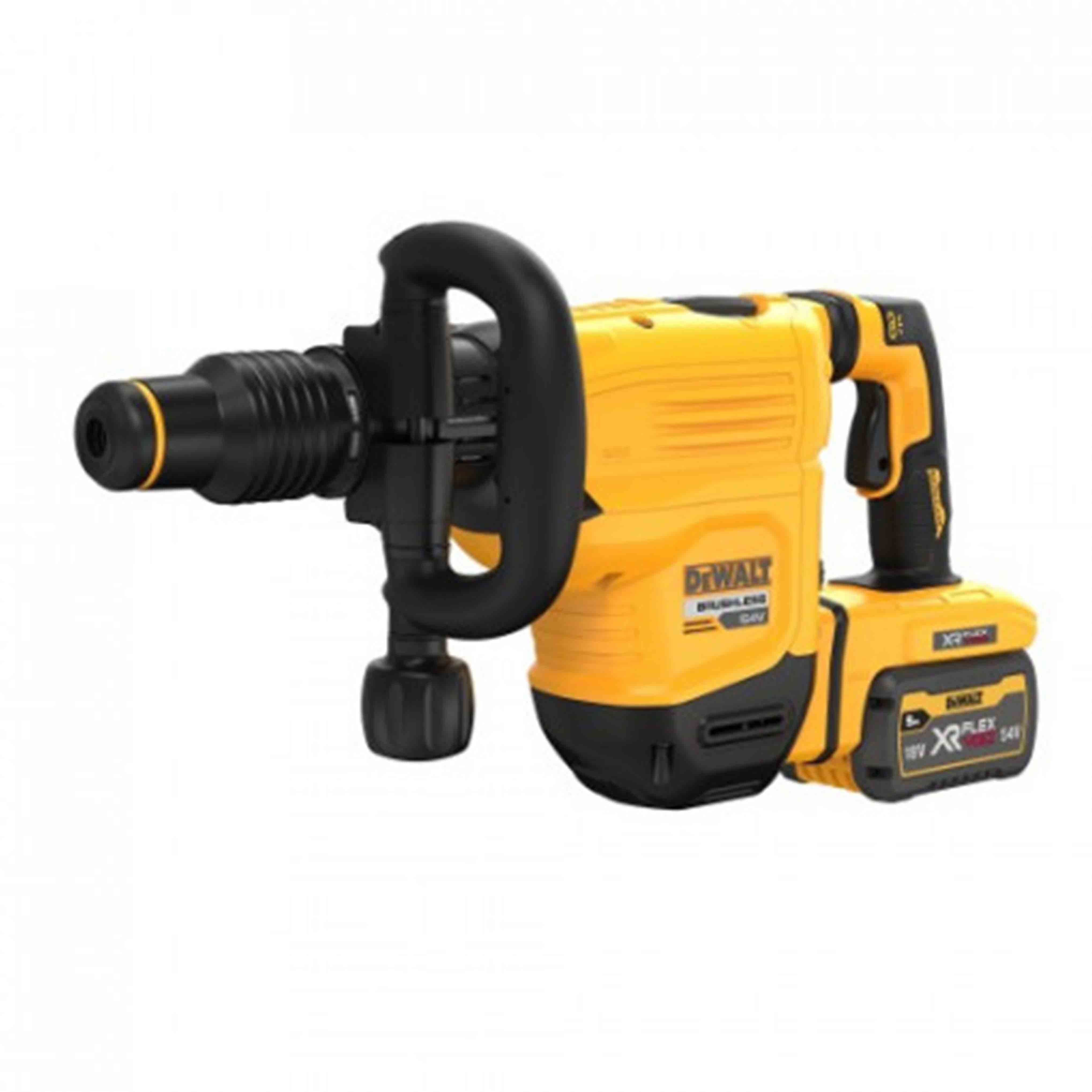 SDS-Max Demolition Hammer 54V XR FLEXVOLT High Power, 10.5J Impact Energy in CASE and ACCESSORIES - DeWALT - DCH832X2-QW SDS-Max Demolition Hammer 54V XR FLEXVOLT High Power, 10.5J Impact Energy in CASE and ACCESSORIES - DeWALT - DCH832X2-QW